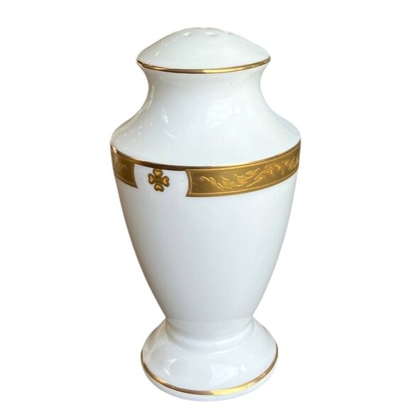 VTG Lenox Landmark Gold Classic Collection Laurel Band Salt & Pepper Set - Picture 6 of 16